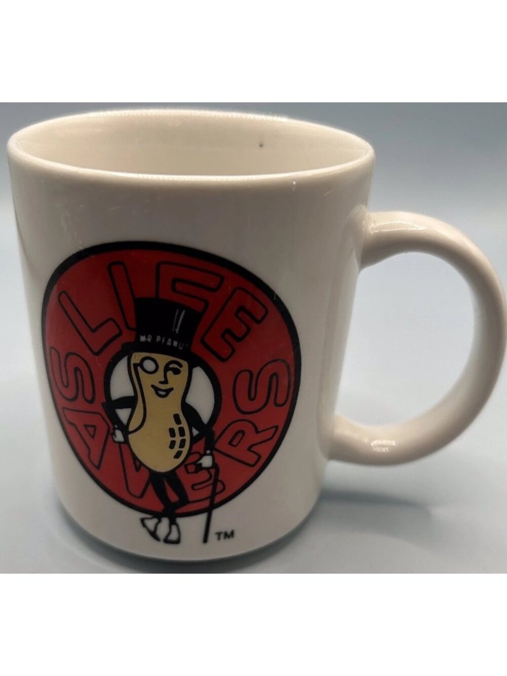 Life Savers  Mr. Peanut Collaboration Coffee Mug Advertising
